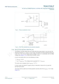 TEA1755LT/1Y Datasheet Pagina 17