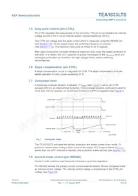 TEA1833TS/1X Datasheet Page 8