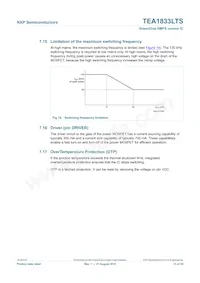 TEA1833TS/1X Datasheet Page 13