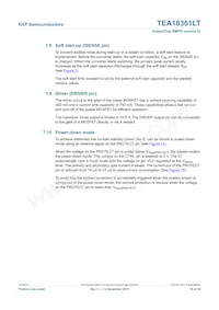 TEA18361LT/1J Datasheet Page 16