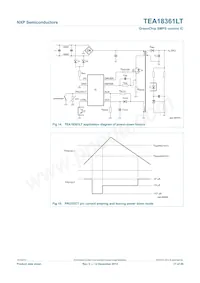 TEA18361LT/1J Datasheet Pagina 17