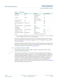 TEA18362LT/1J Datasheet Page 10