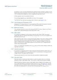 TEA18362LT/1J Datasheet Page 12