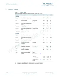 TEA18363T/1J Datasheet Page 17