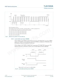 TJA1080ATS/2/T Datasheet Pagina 21