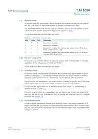 TJA1080TS Datasheet Page 14