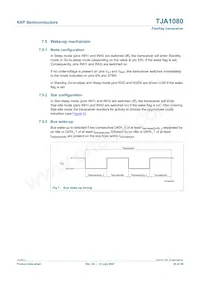 TJA1080TS Datasheet Page 20
