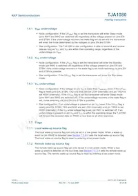 TJA1080TS Datasheet Pagina 22