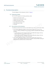 TJA1081BTS Datasheet Page 5