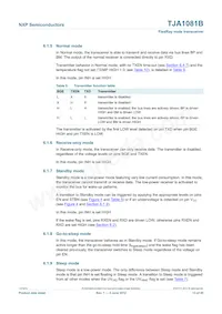 TJA1081BTS Datasheet Page 13