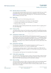 TJA1081TS Datasheet Pagina 16