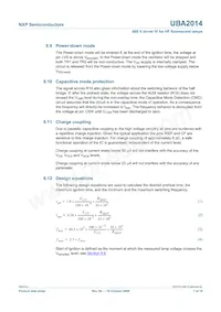 UBA2014P/N1數據表 頁面 7