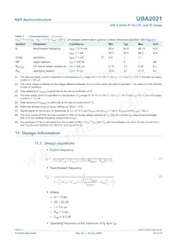 UBA2021P/N2 Datasheet Pagina 10