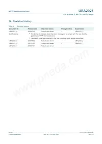 UBA2021P/N2 Datasheet Page 14