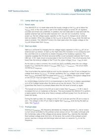 UBA20270T/1 Datasheet Page 6