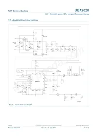 UBA2028T/N1 Datasheet Page 16