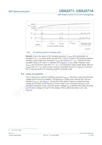 UBA2071TS/N1 Datasheet Pagina 11