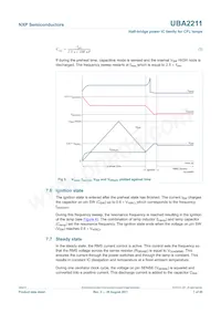 UBA2211CP/N1 Datasheet Page 7