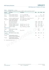 UBA2211CP/N1 Datasheet Page 12