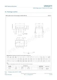 UBA2211CP/N1 Datasheet Page 15