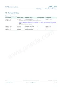 UBA2211CP/N1 Datasheet Page 17
