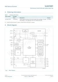 UJA1061TW/5V0/C/T Datasheet Pagina 4