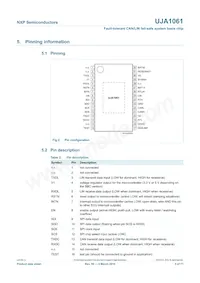 UJA1061TW/5V0/C/T Datasheet Page 5