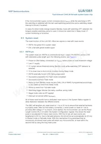 UJA1061TW/5V0/C/T Datasheet Page 15