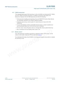 UJA1066TW/3V3/T Datasheet Page 19