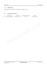 UPD720210K8-BAF-A Datasheet Pagina 2
