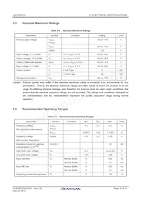 UPD720210K8-BAF-A Datasheet Pagina 15