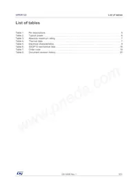 VIPER122LSTR Datasheet Page 3