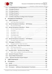 VNC2-64L1C-TRAY Datasheet Pagina 5