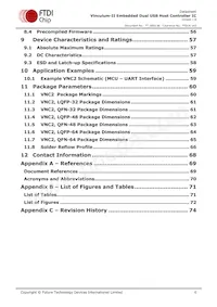 VNC2-64L1C-TRAY數據表 頁面 6