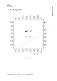 W5100 Datasheet Pagina 9