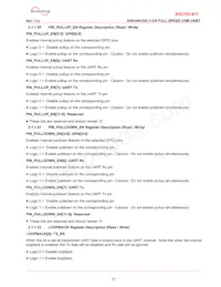 XR21B1411IL16-E2-F Datasheet Page 21