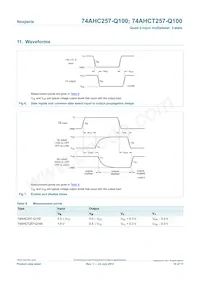 74AHC257D-Q100J Datasheet Page 10