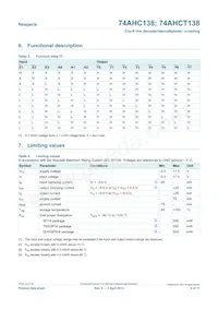 74AHCT138D Datasheet Page 4