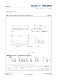 74AHCT139D Datasheet Page 10