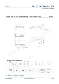 74AHCT157D Datasheet Page 12