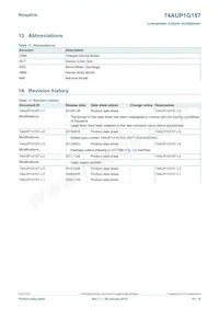 74AUP1G157GF Datasheet Page 16