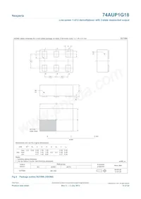 74AUP1G18GS Datasheet Page 15