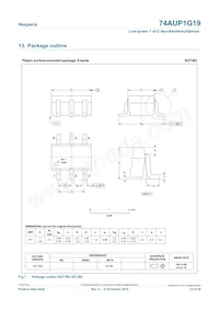 74AUP1G19GN Datasheet Page 12