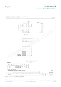 74AUP1G19GN Datasheet Page 15