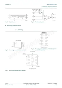 74AUP2G157GD Datasheet Page 3