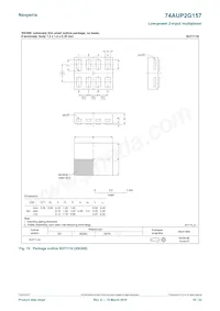 74AUP2G157GD Datasheet Page 18