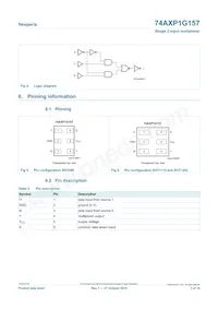 74AXP1G157GNH Datasheet Page 3