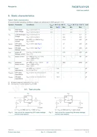74CBTLV3125PW Datasheet Page 5