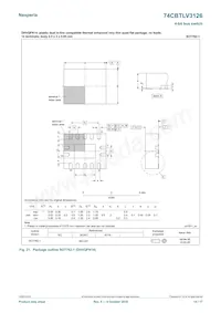 74CBTLV3126BQ Datasheet Page 14