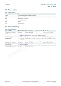 74CBTLV3126BQ-Q10X Datasheet Page 14